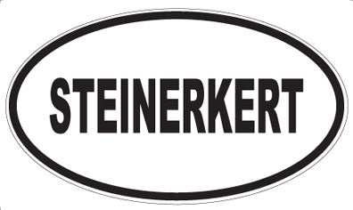 STEINERKERT - Oval Magnet
