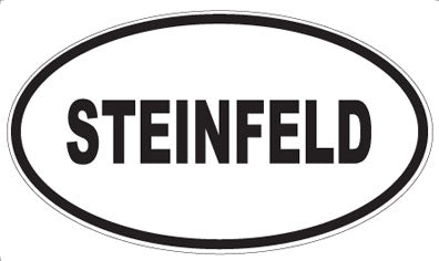 STEINFELD - Oval Sticker