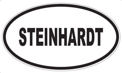 STEINHARDT - Oval Sticker