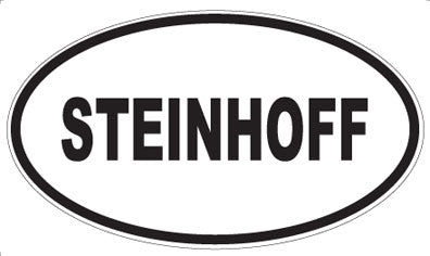 STEINHOFF - Oval Sticker