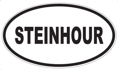 STEINHOUR - Oval Magnet