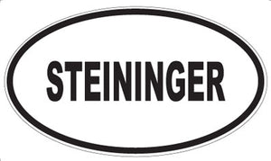 STEININGER - Oval Sticker
