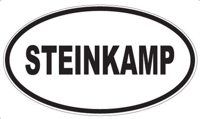 STEINKAMP - Oval Magnet
