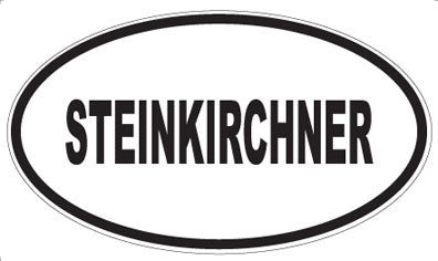 STEINKIRCHNER - Oval Sticker