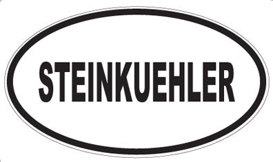 STEINKUEHLER - Oval Magnet