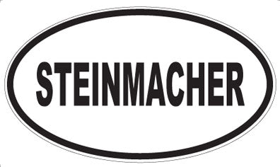 STEINMACHER - Oval Magnet
