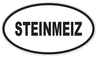 STEINMEIZ - Oval Sticker