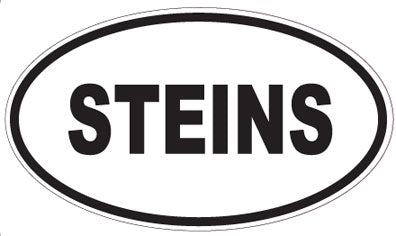 STEINS - Oval Sticker