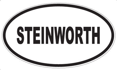 STEINWORTH - Oval Sticker