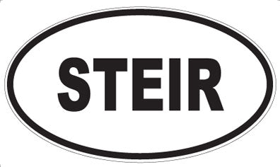 STEIR - Oval Magnet