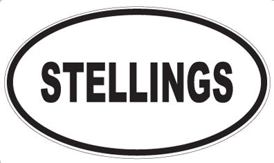 STELLINGS - Oval Magnet