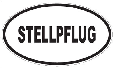 STELLPFLUG - Oval Magnet