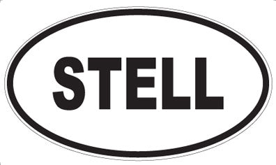 STELL - Oval Magnet