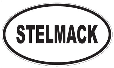 STELMACK - Oval Sticker