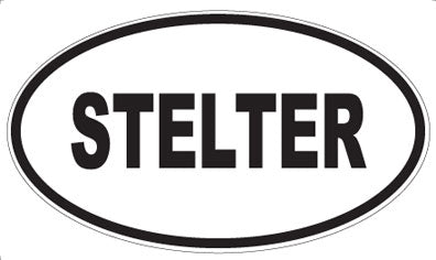 STELTER - Oval Magnet
