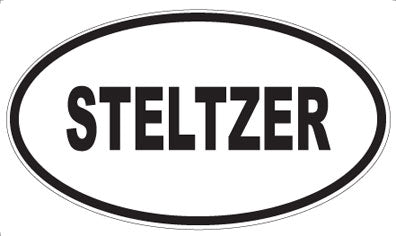 STELTZER - Oval Magnet