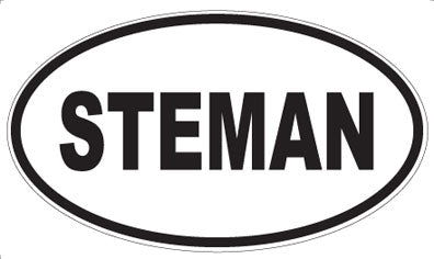 STEMAN - Oval Magnet