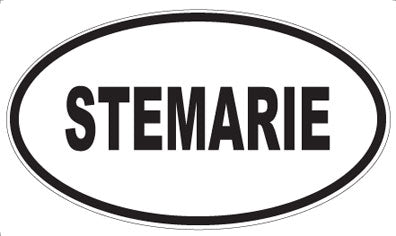 STEMARIE - Oval Magnet