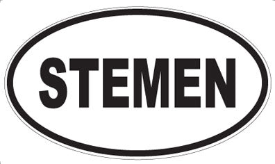 STEMEN - Oval Magnet