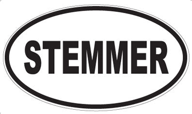 STEMMER - Oval Magnet