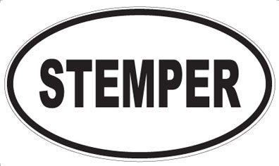STEMPER - Oval Magnet