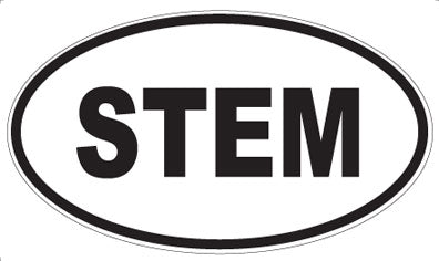 STEM - Oval Magnet