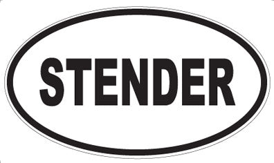 STENDER - Oval Magnet