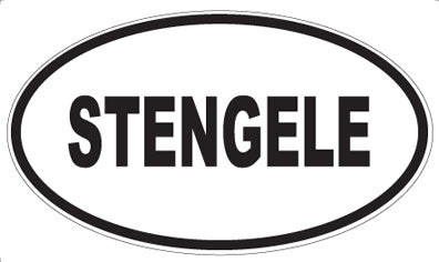 STENGELE - Oval Magnet