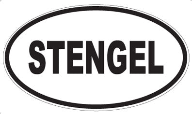 STENGEL - Oval Magnet
