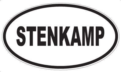 STENKAMP - Oval Magnet