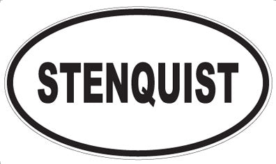 STENQUIST - Oval Magnet