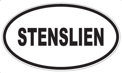STENSLIEN - Oval Magnet