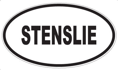 STENSLIE - Oval Magnet