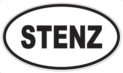 STENZ - Oval Magnet