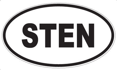 STEN - Oval Magnet