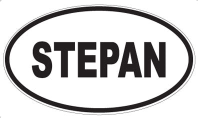 STEPAN - Oval Magnet
