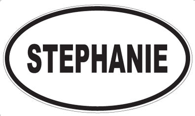 STEPHANIE - Oval Magnet