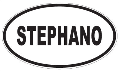 STEPHANO - Oval Magnet