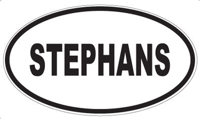 STEPHANS - Oval Magnet