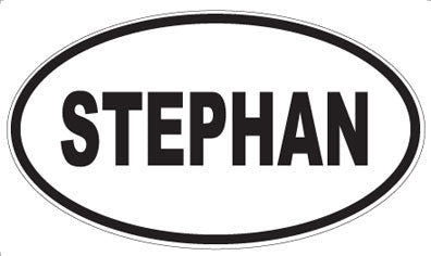 STEPHAN - Oval Magnet
