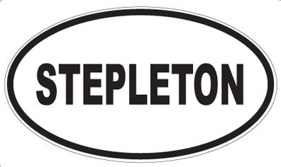 STEPLETON - Oval Magnet