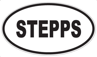STEPPS - Oval Sticker