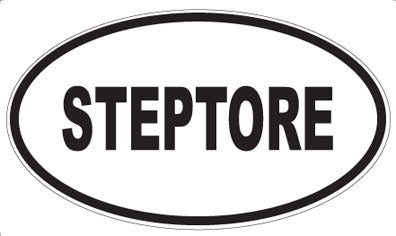 STEPTORE - Oval Sticker