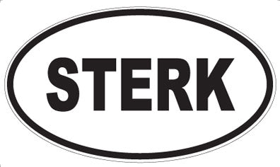 STERK - Oval Magnet