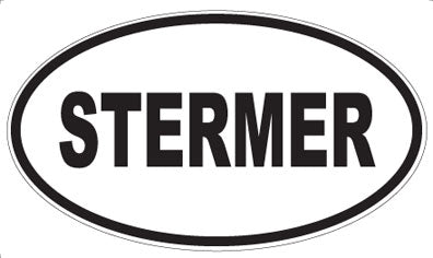 STERMER - Oval Magnet