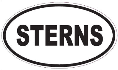 STERNS - Oval Sticker