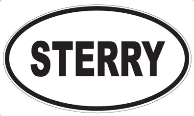 STERRY - Oval Magnet