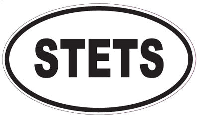 STETS - Oval Magnet