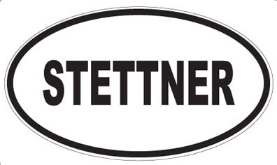 STETTNER - Oval Sticker