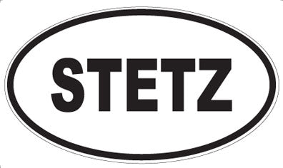 STETZ - Oval Magnet